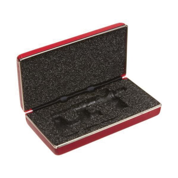 Starrett® 220ZZ-1 Deluxe Micrometer Case, For Use With 220 Series Mul-T-Anvil Micrometer, Steel/Vinyl